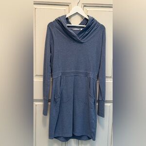 Athleta long sleeve sweatshirt dress Med